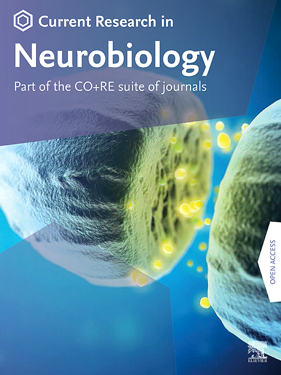 Go to journal home page - Current Research in Neurobiology